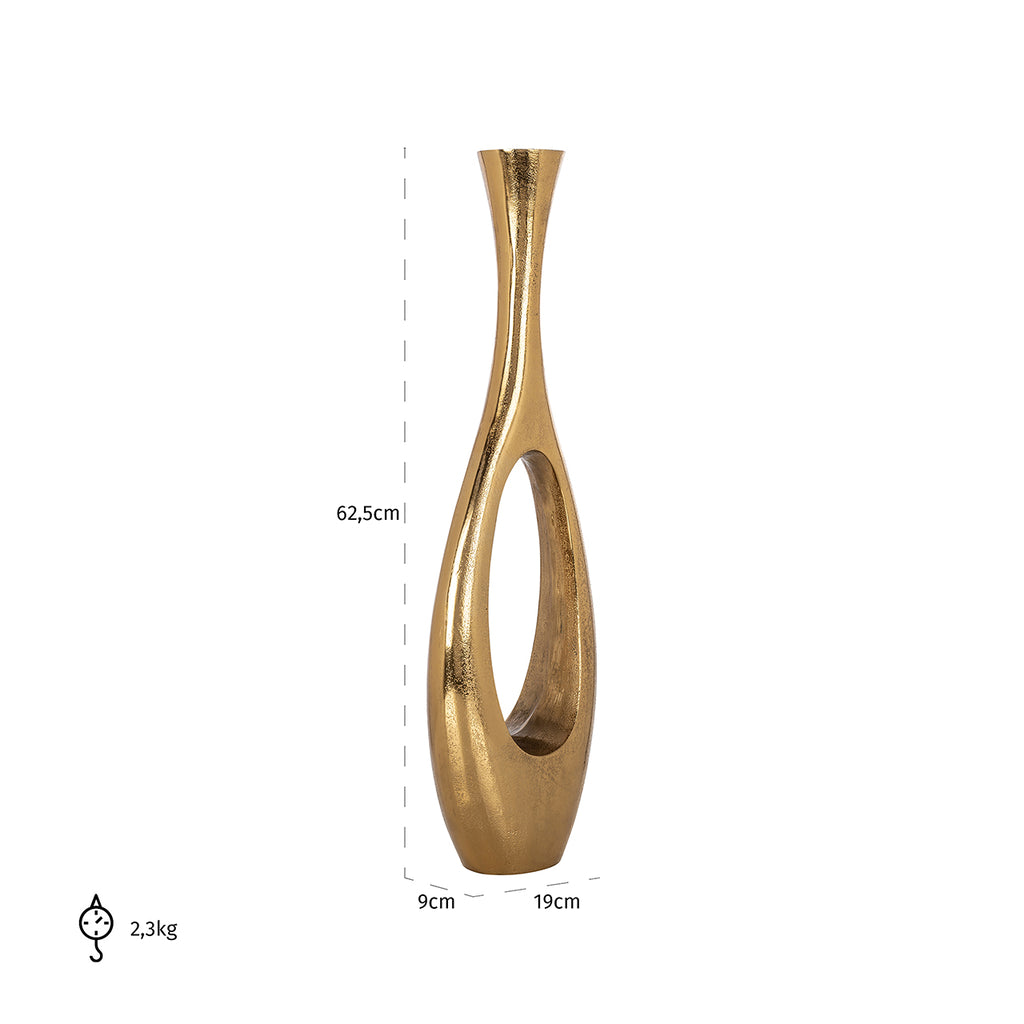 Vase Florine large (Gold)