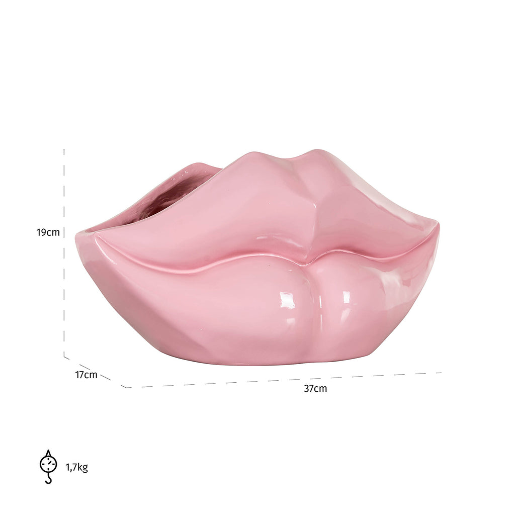 Vase Lippo pink