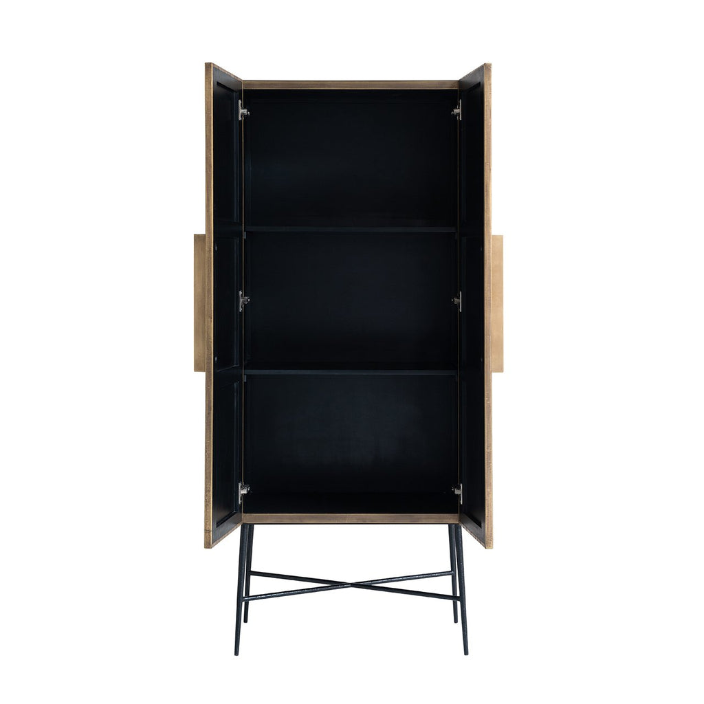 Ironville 2-door cabinet